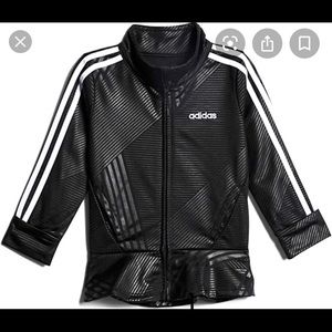 Adidas sweatsuit add short black white